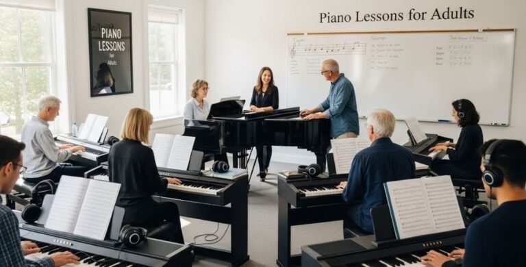 Adult Piano Lessons